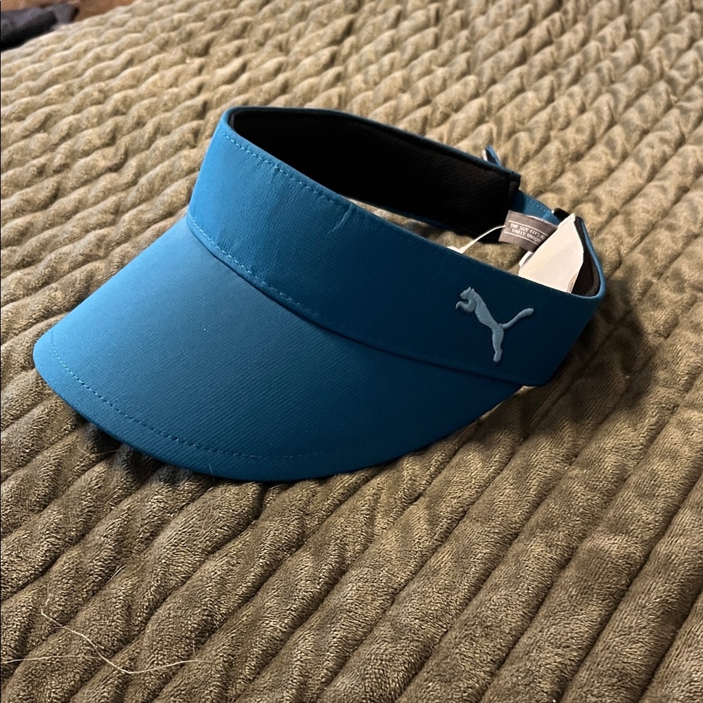 Puma Blue Visor Hat